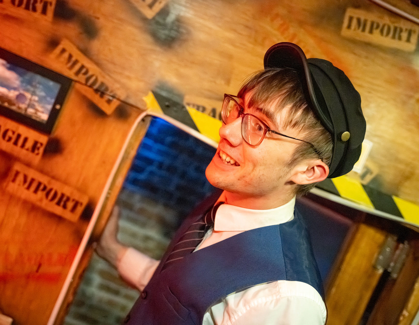 Escape room staff smiling - Level Up Escapes
